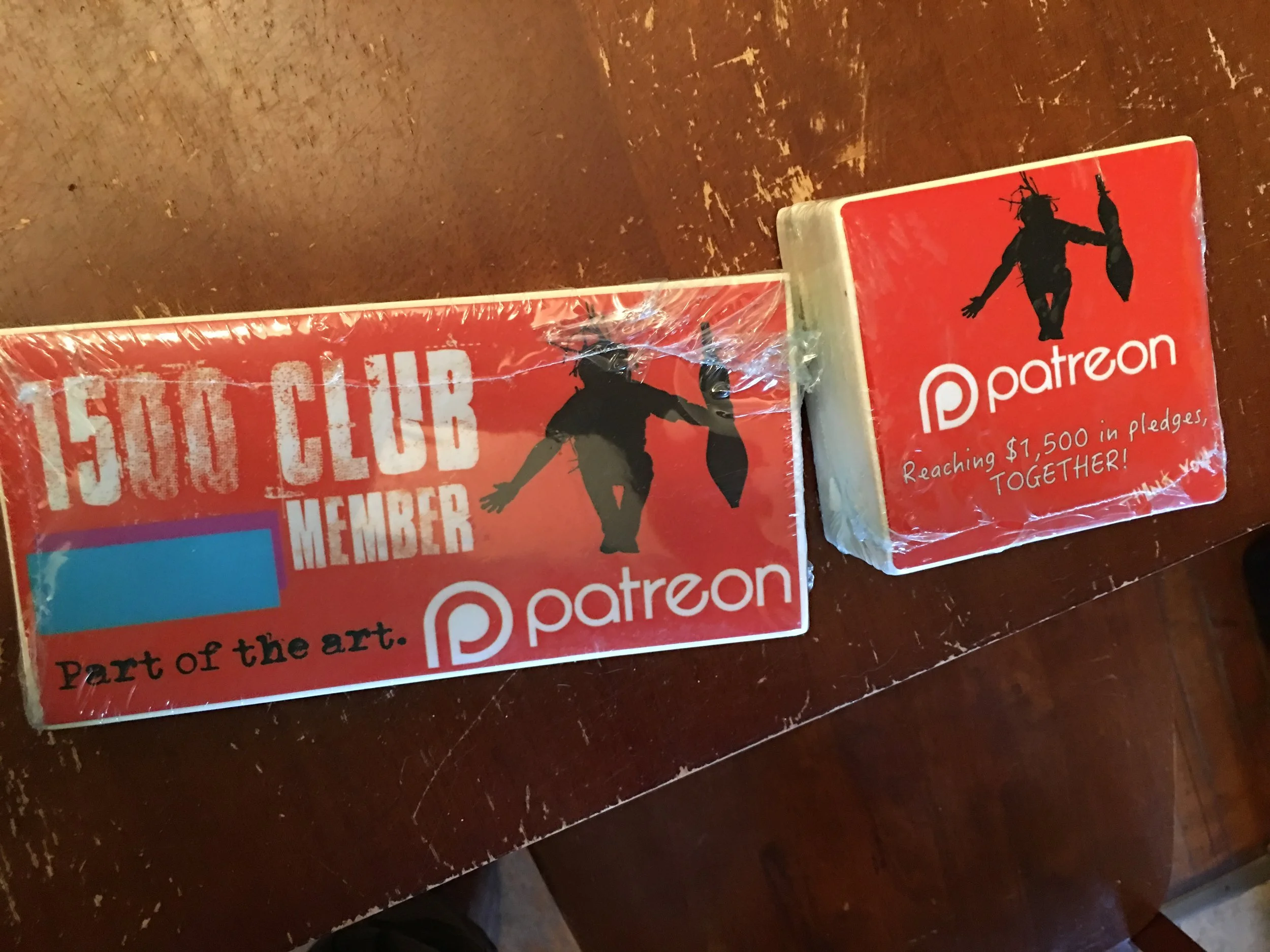Hoping to ship these out to all patrons SOON!