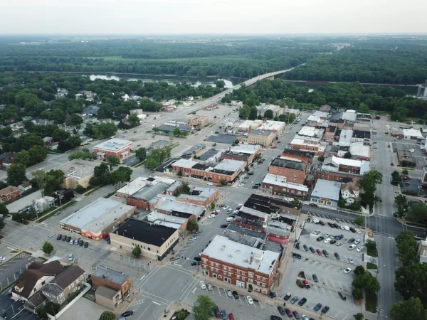 Downtown Morris, Illinois