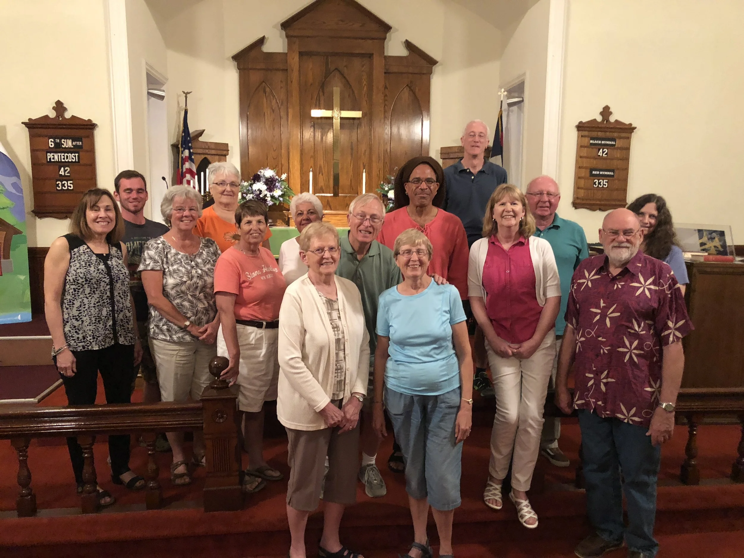 Just some of the mountain dulcimer group in Linglestown!