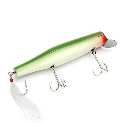 1 Gibbs Lures Danny Surface Swimmer MACKEREL 3 1/4 oz FREE SHIP WOODEN CLASSIC 