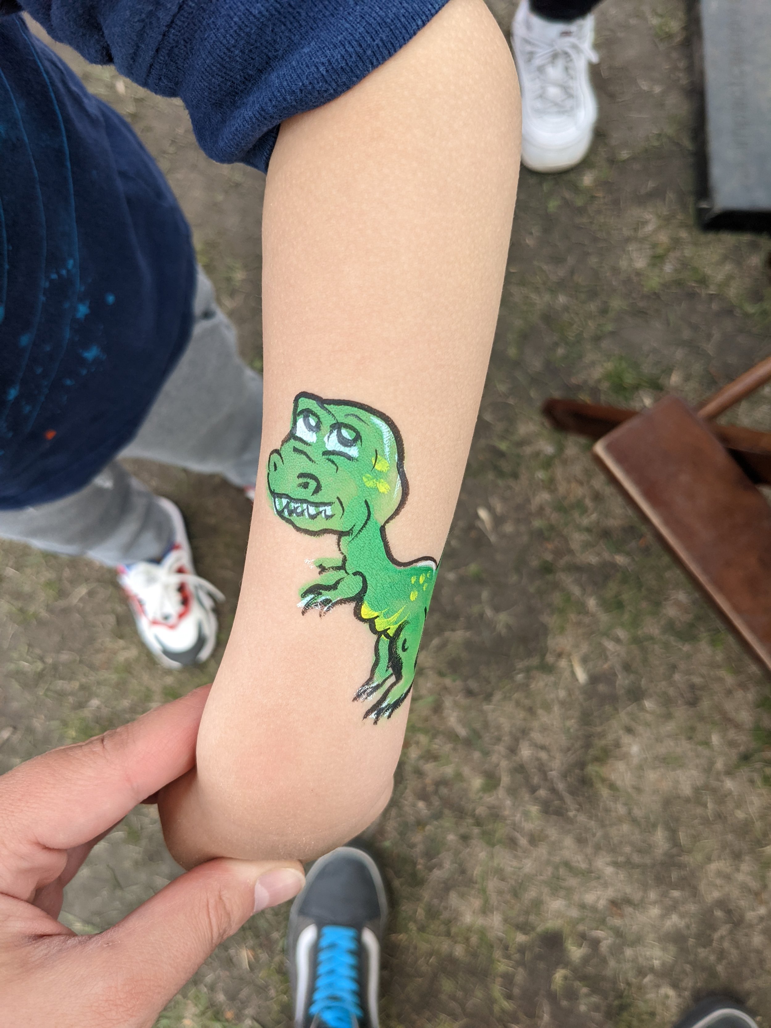 Dinosaur Arm Face Paint.jpg