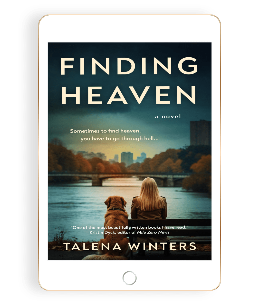 Ebook for gripping romantic women's fiction Finding Heaven: A Novel by Talena Winters. Link opens book description lightbox.