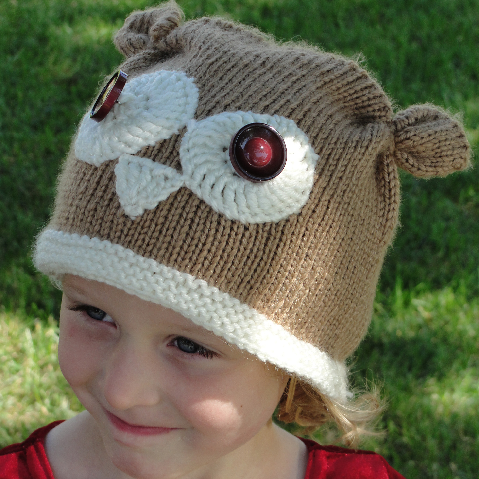 Owl Eyes on You Hat - brown