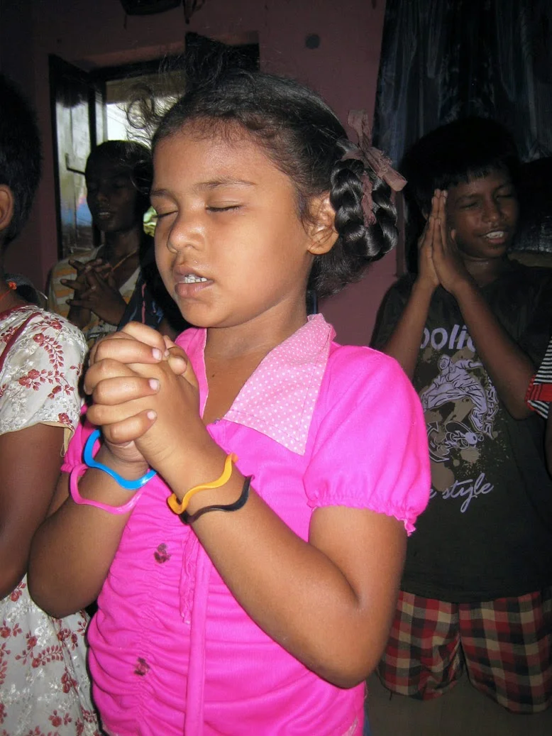 The children love to worship and praise God!