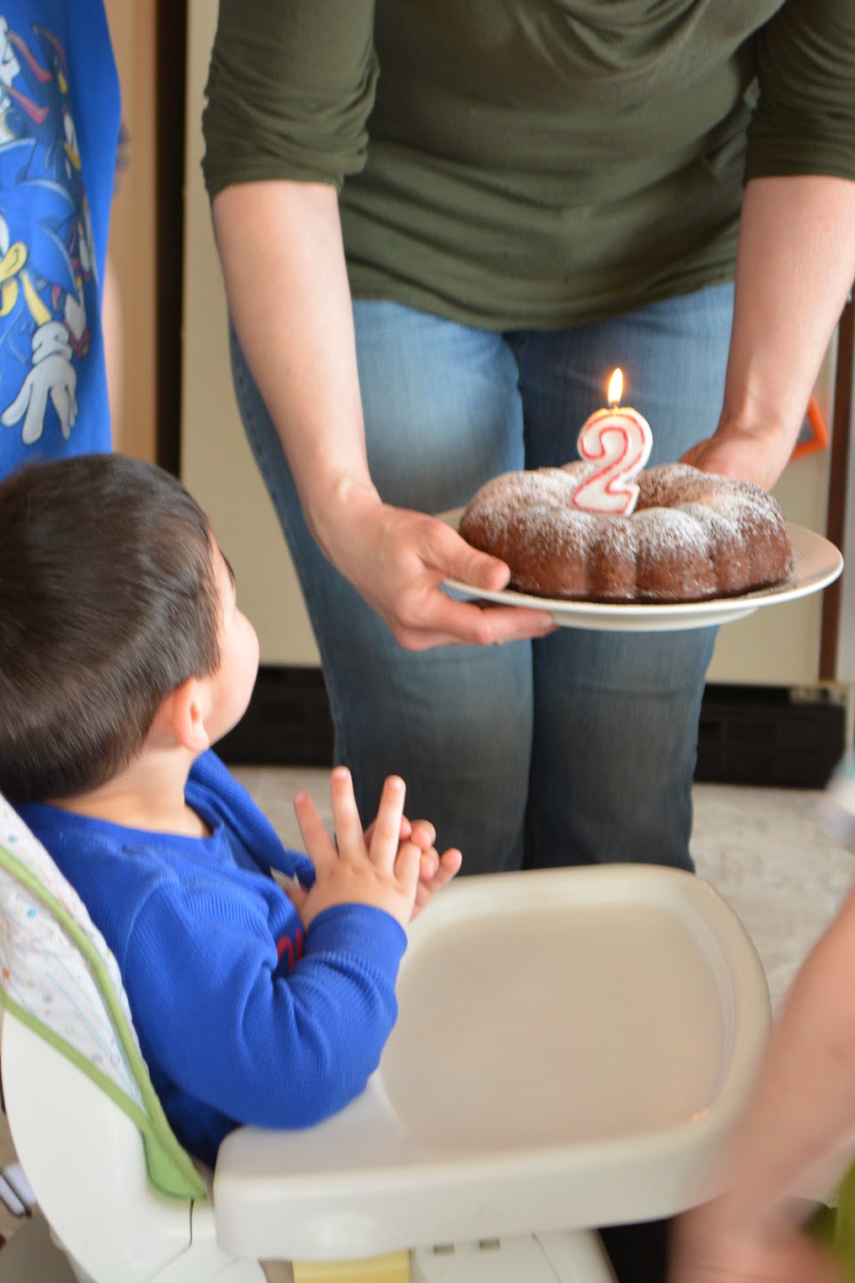 Chocolate cake--a Winters Family birthday tradition.