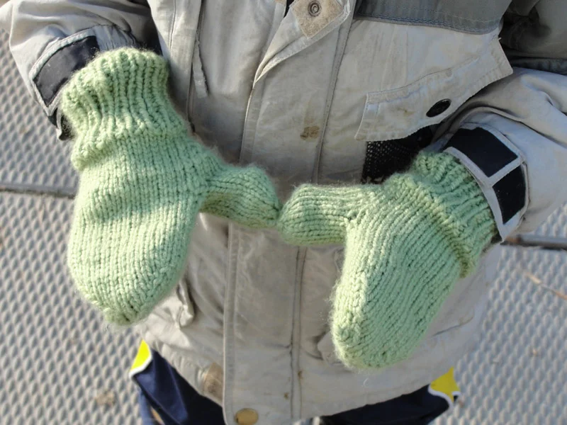 Lined Seamless Mittens
