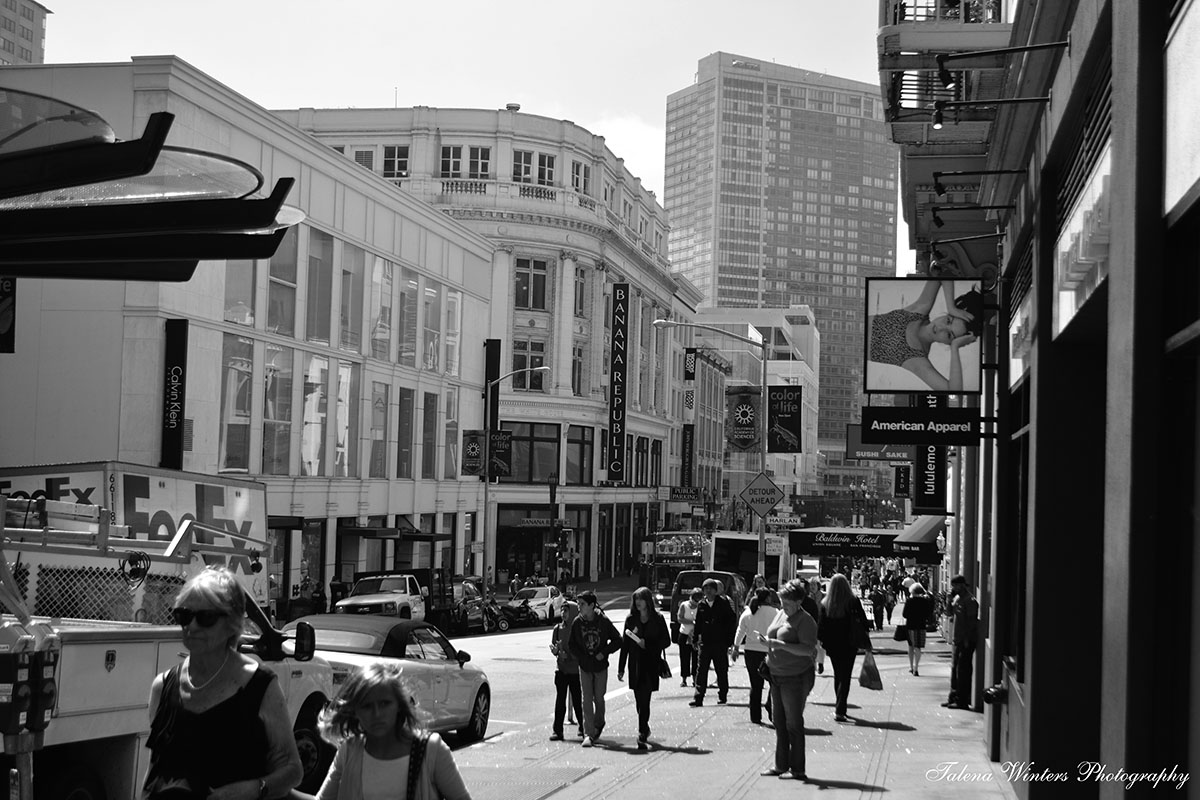 Shopping district