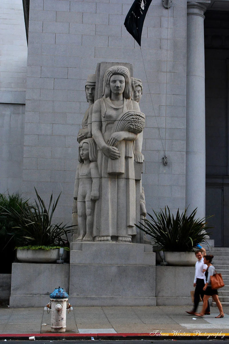 Agriculture statue