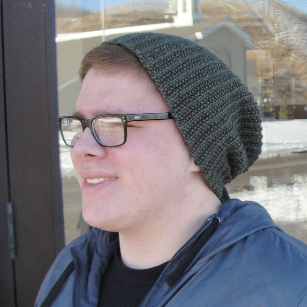 Brock Beanie - Long and Slouchy with Tuck