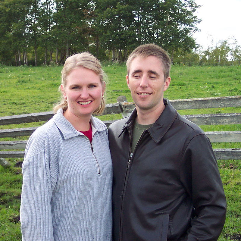 Complimentary kinds of crazy. Jason and Talena. Circa 2008.