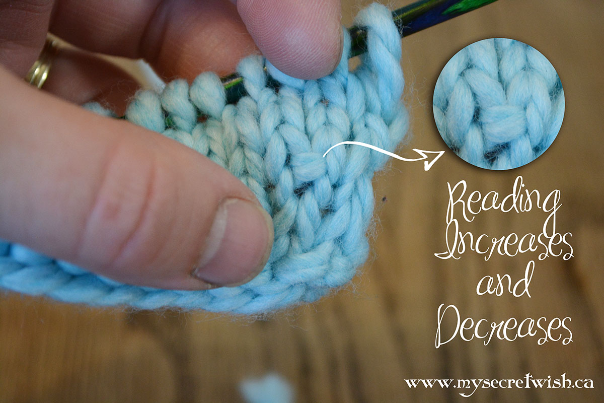 Reading Your Knitting: Understanding Increases and Decreases