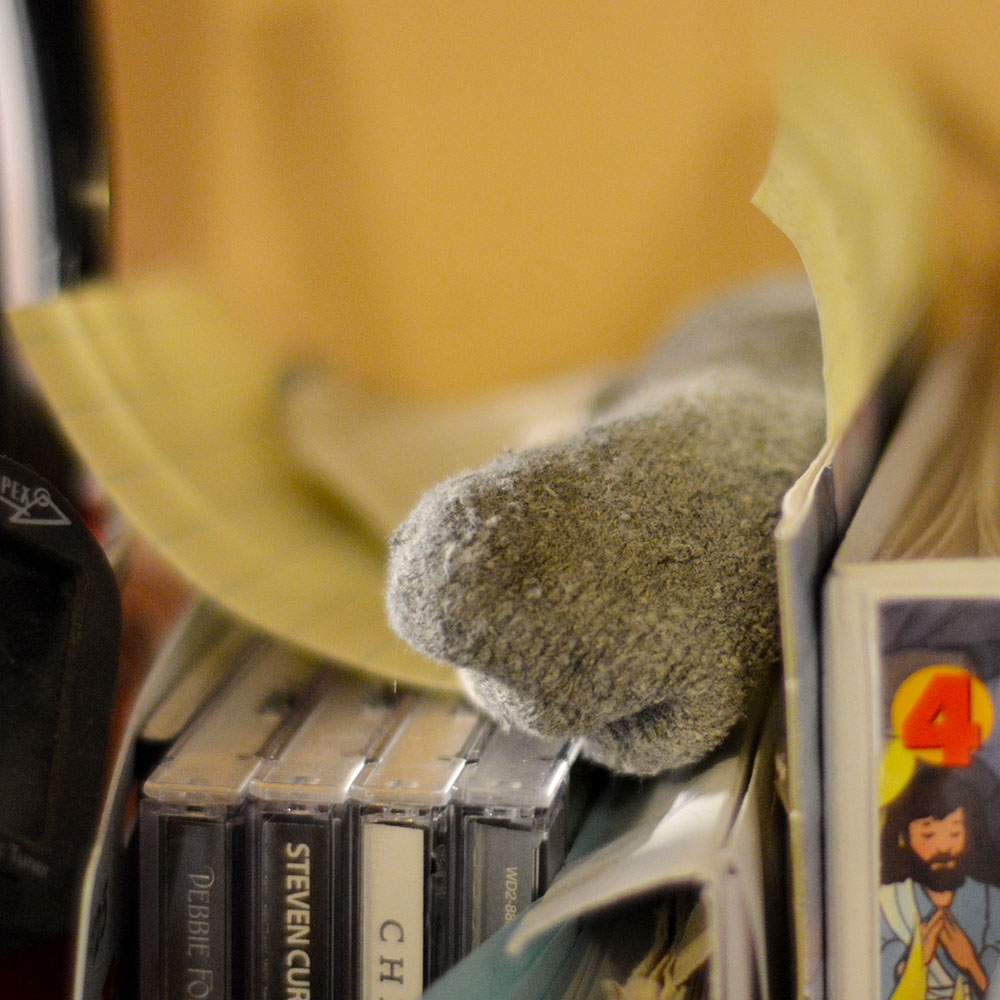 Levi's sock.
