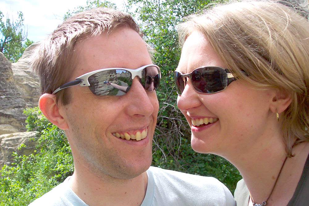 Jason and Talena. Photo taken June 2008.