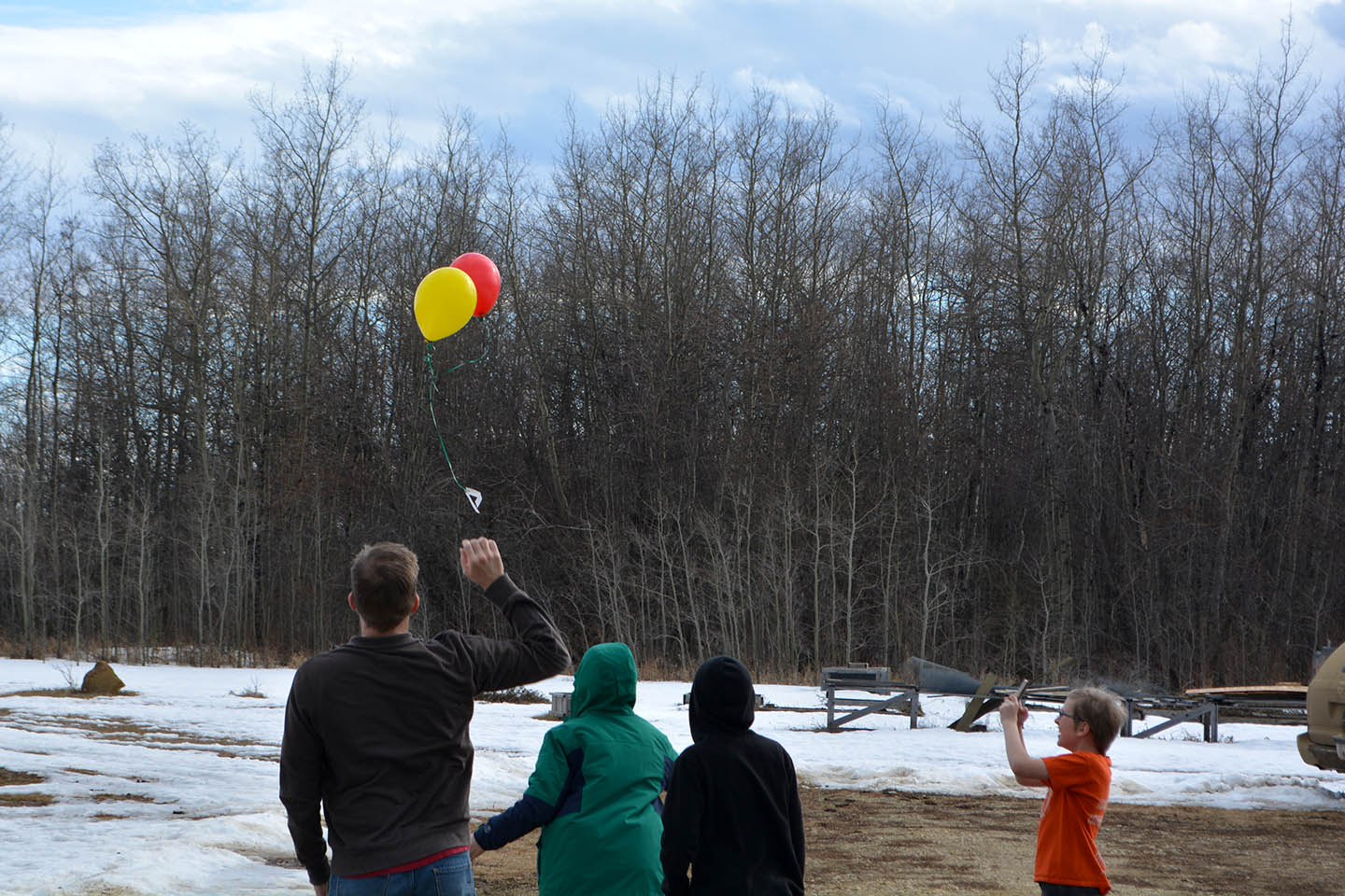 Do-over--one balloon needed a buddy.