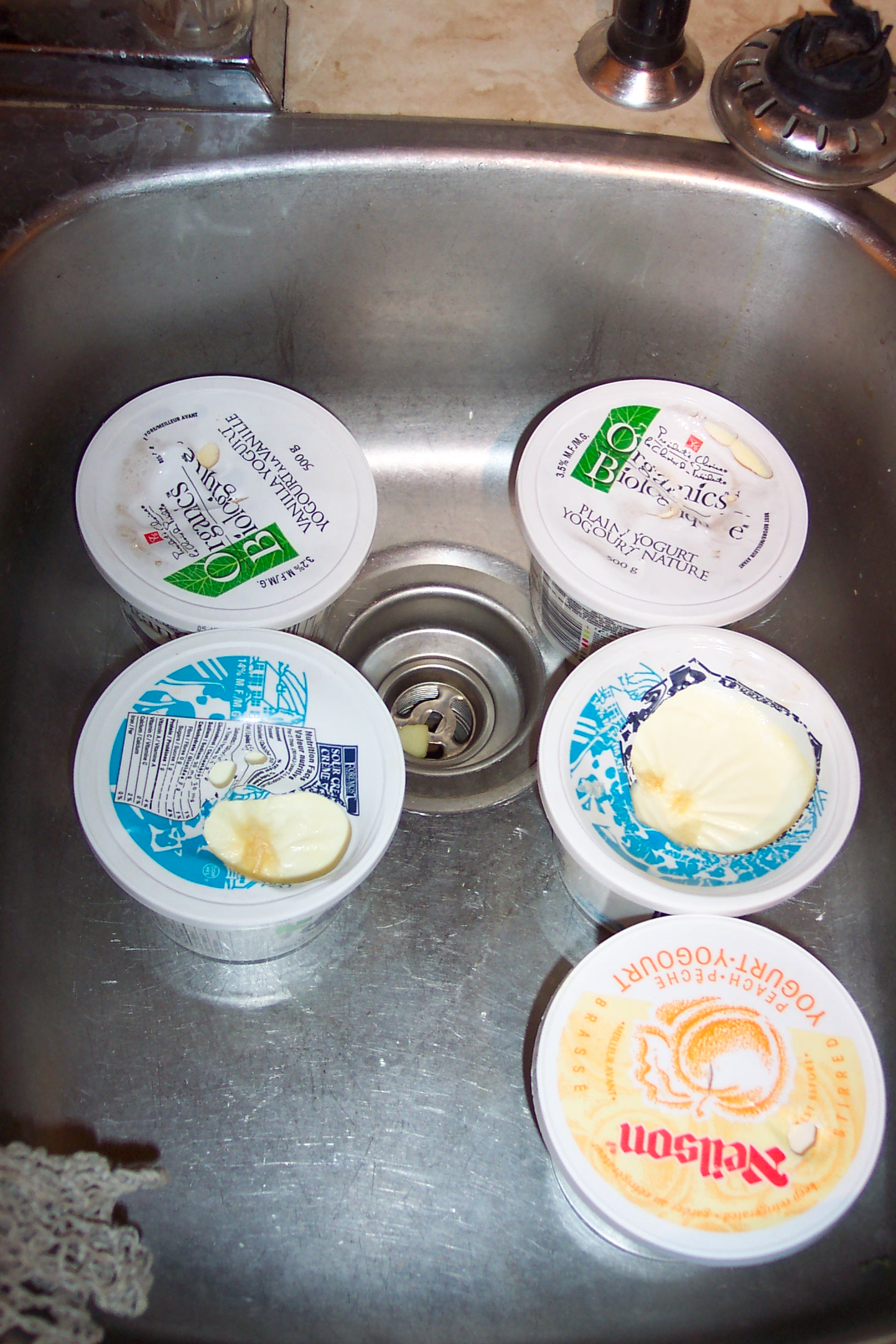 Time to rethink the plastic containers...