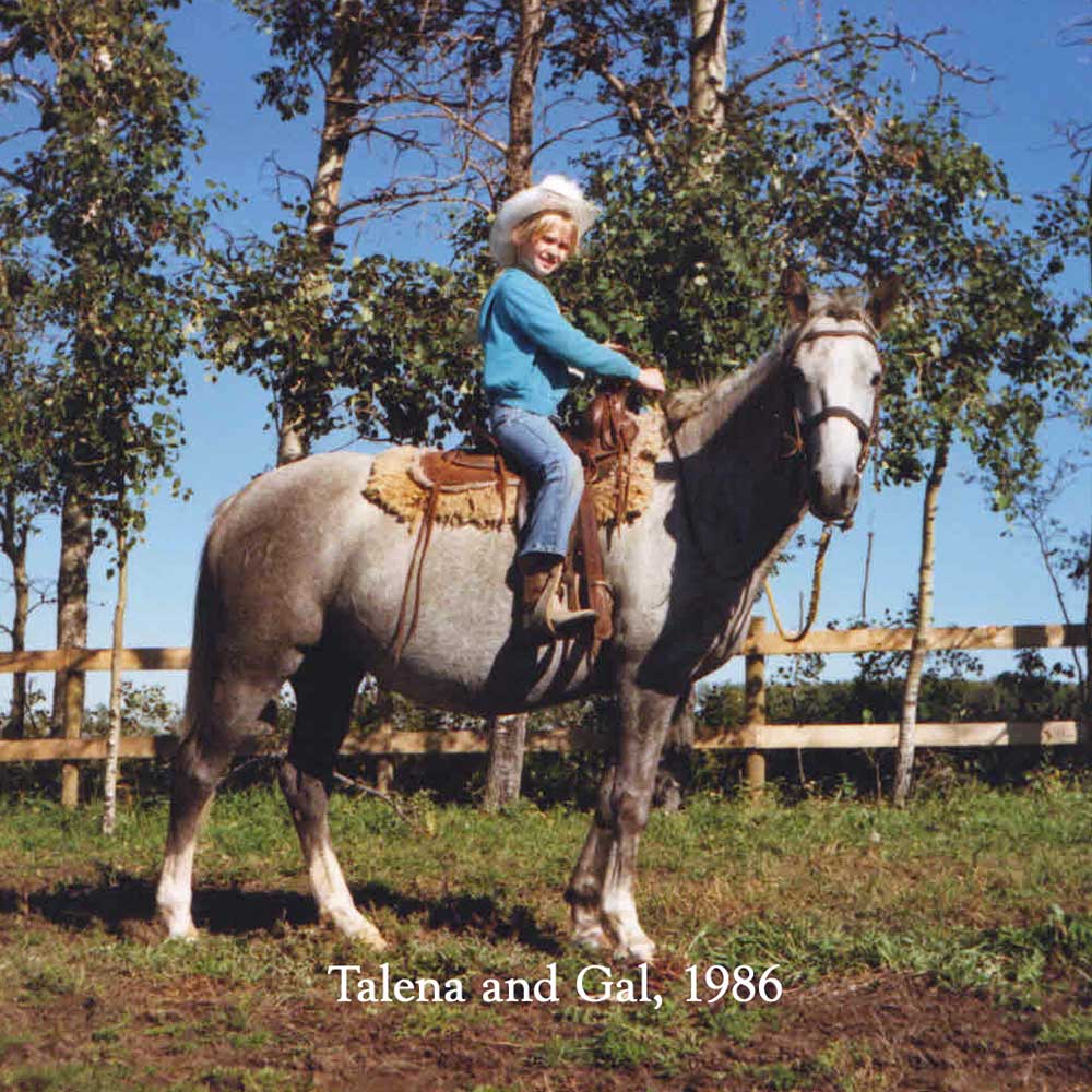 My silver "unicorn" and me, 1986.