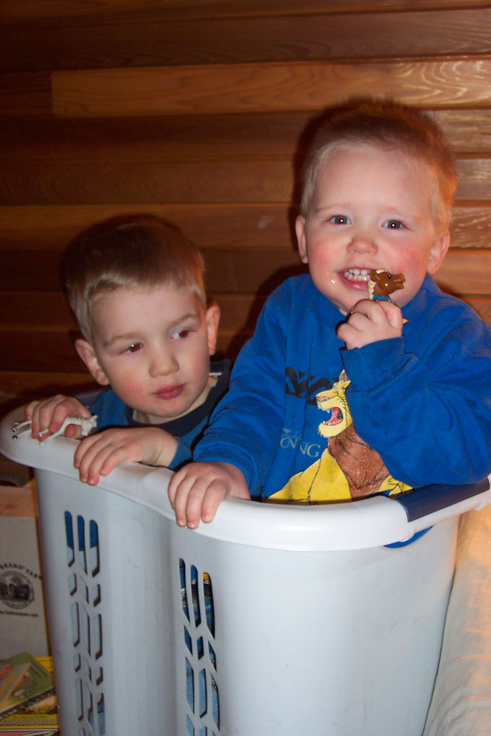 I'm not saying who was who, but Jude has always been pretty persuasive, while Noah's been willing to be convinced.