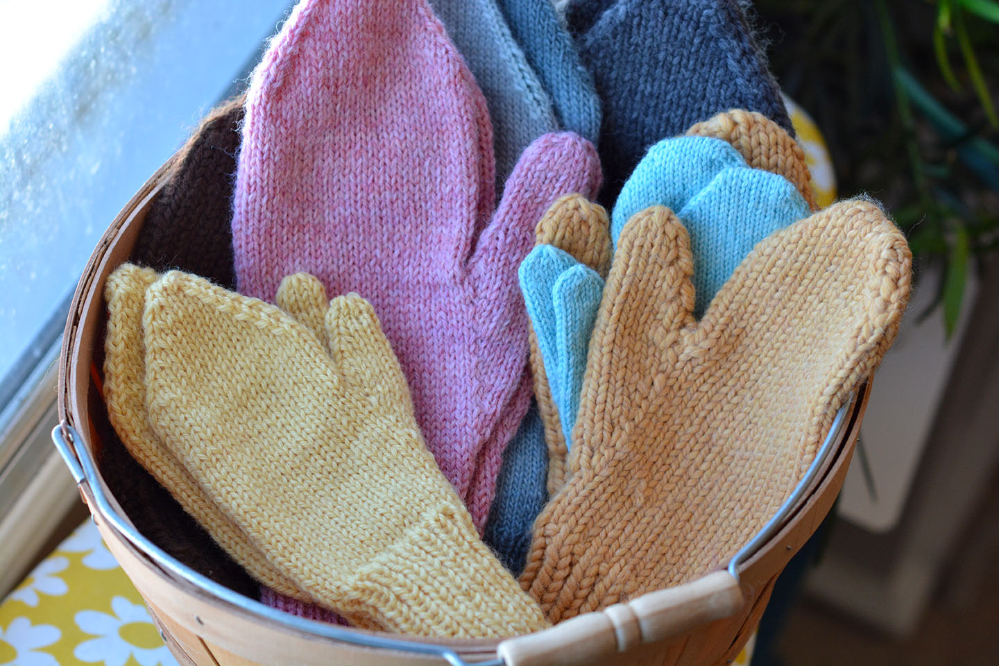 Basket'o'mittens in all sizes and weights.