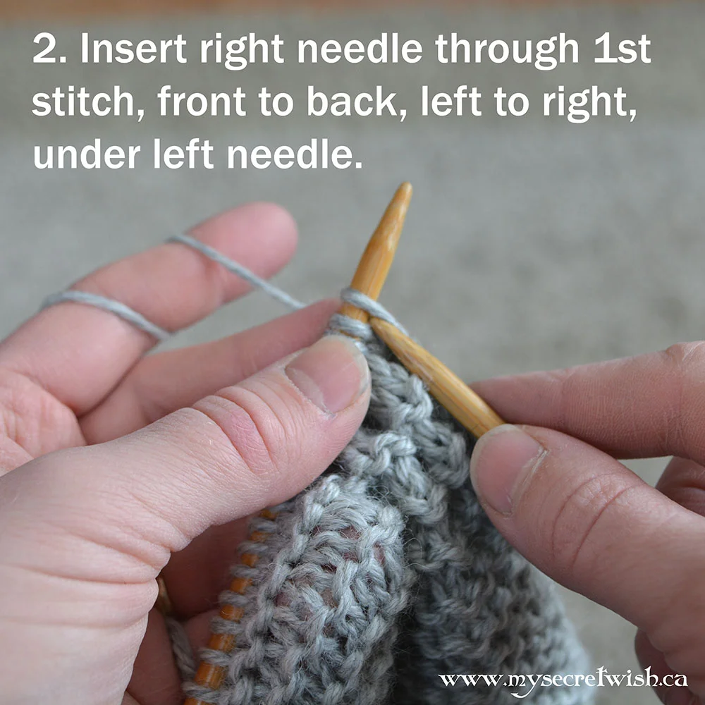 Knit Stitch Continental — Talena Winters