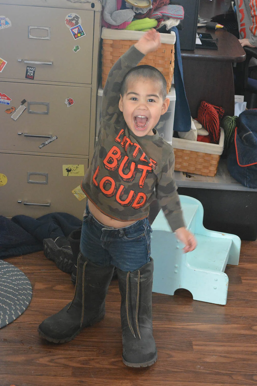 That's my boy! April 4, 2015. 3 years.