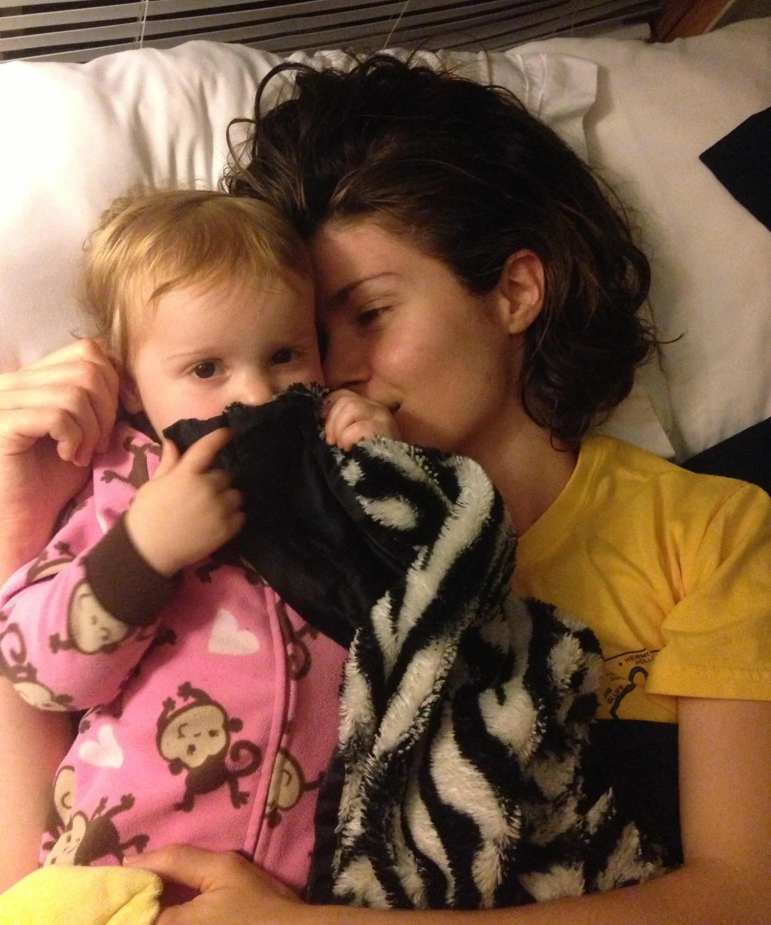 Melissa and her daughter.