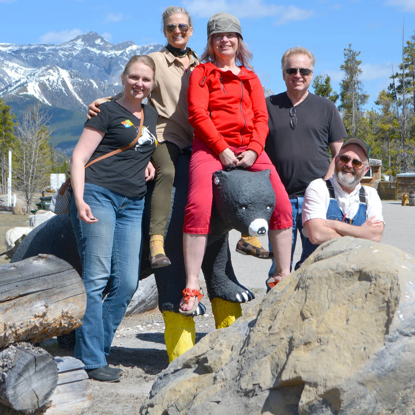 Completing a family tradition at the David Thompson Resort.