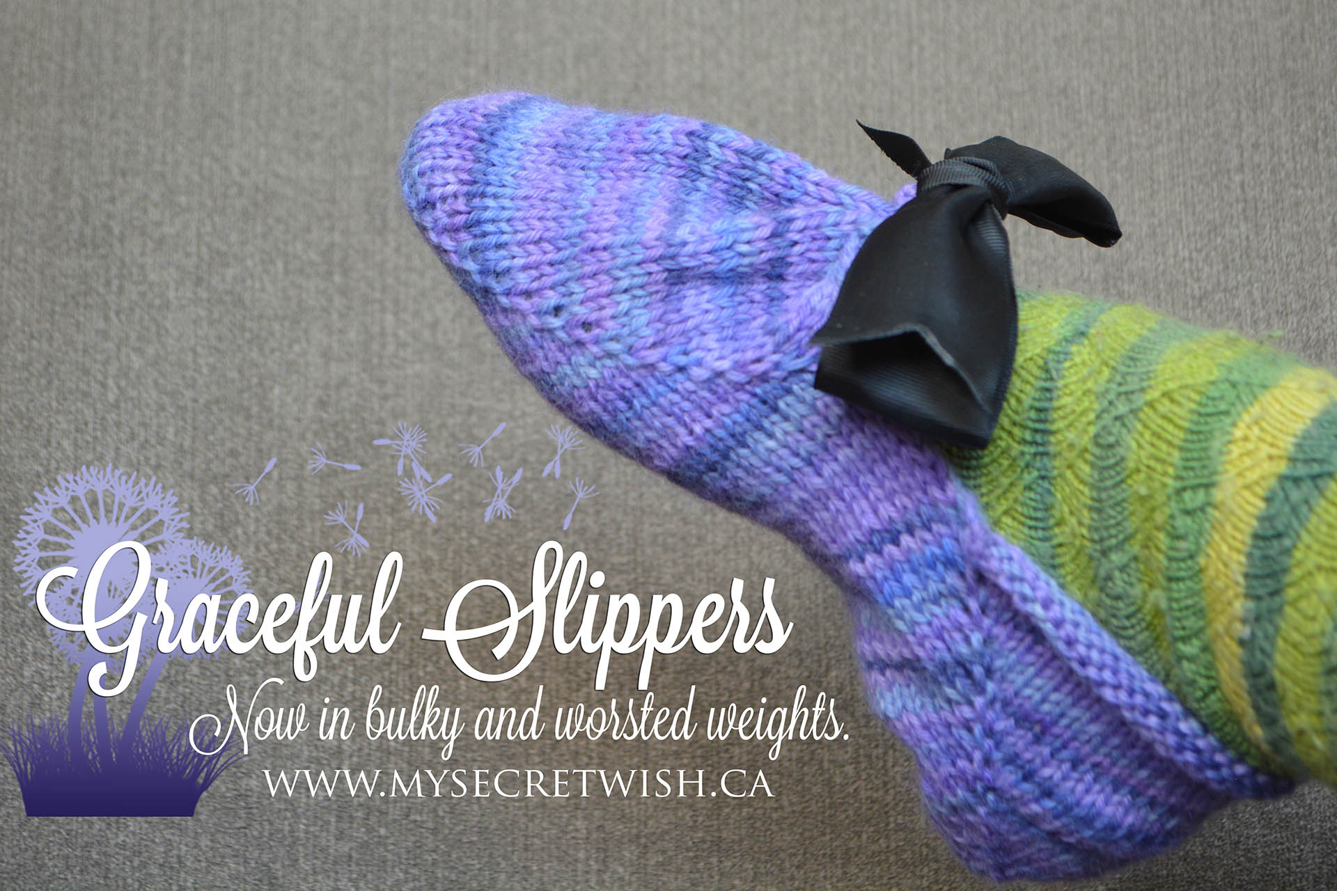 Graceful Slippers by mysecretwish.ca