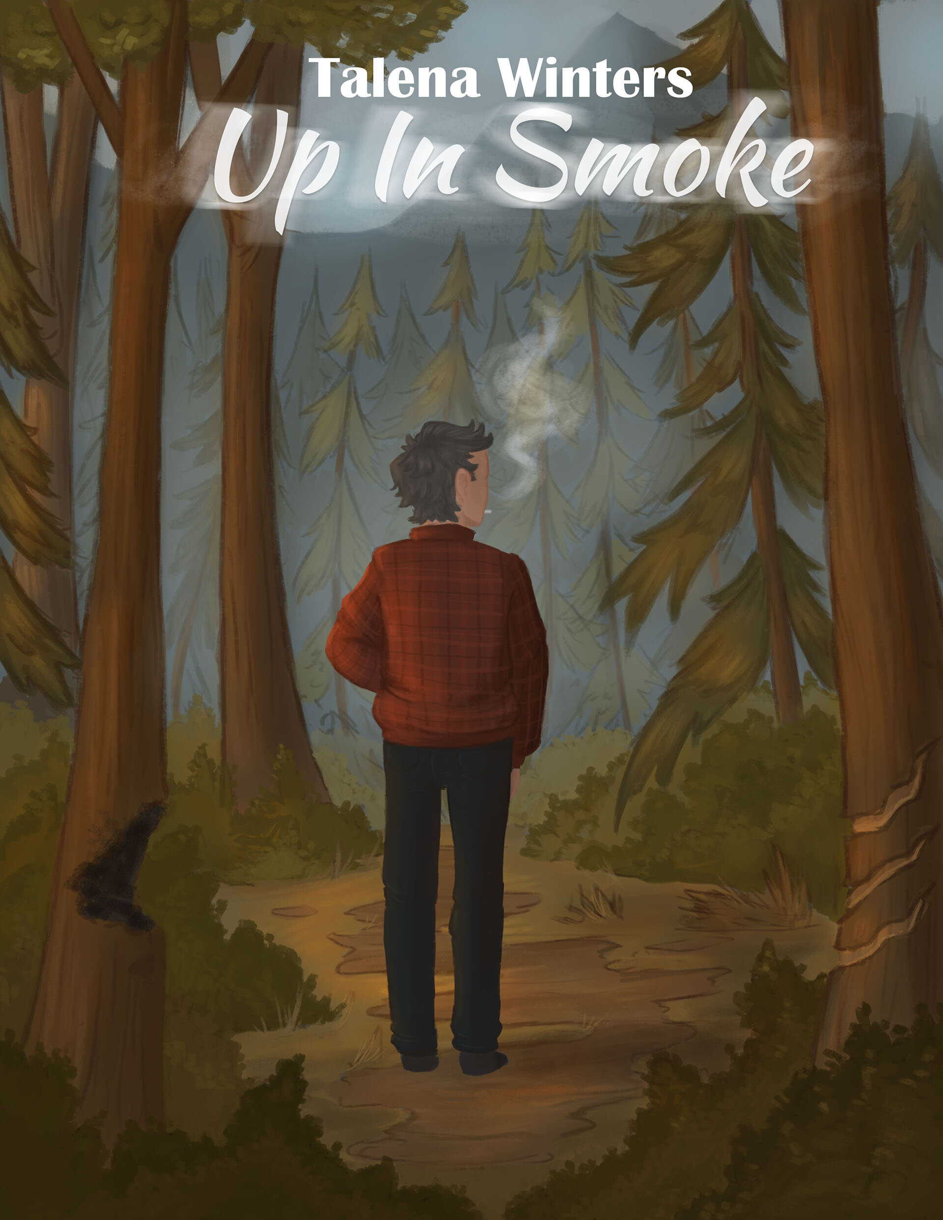 Up in Smoke original cover art (Copy) (Copy)