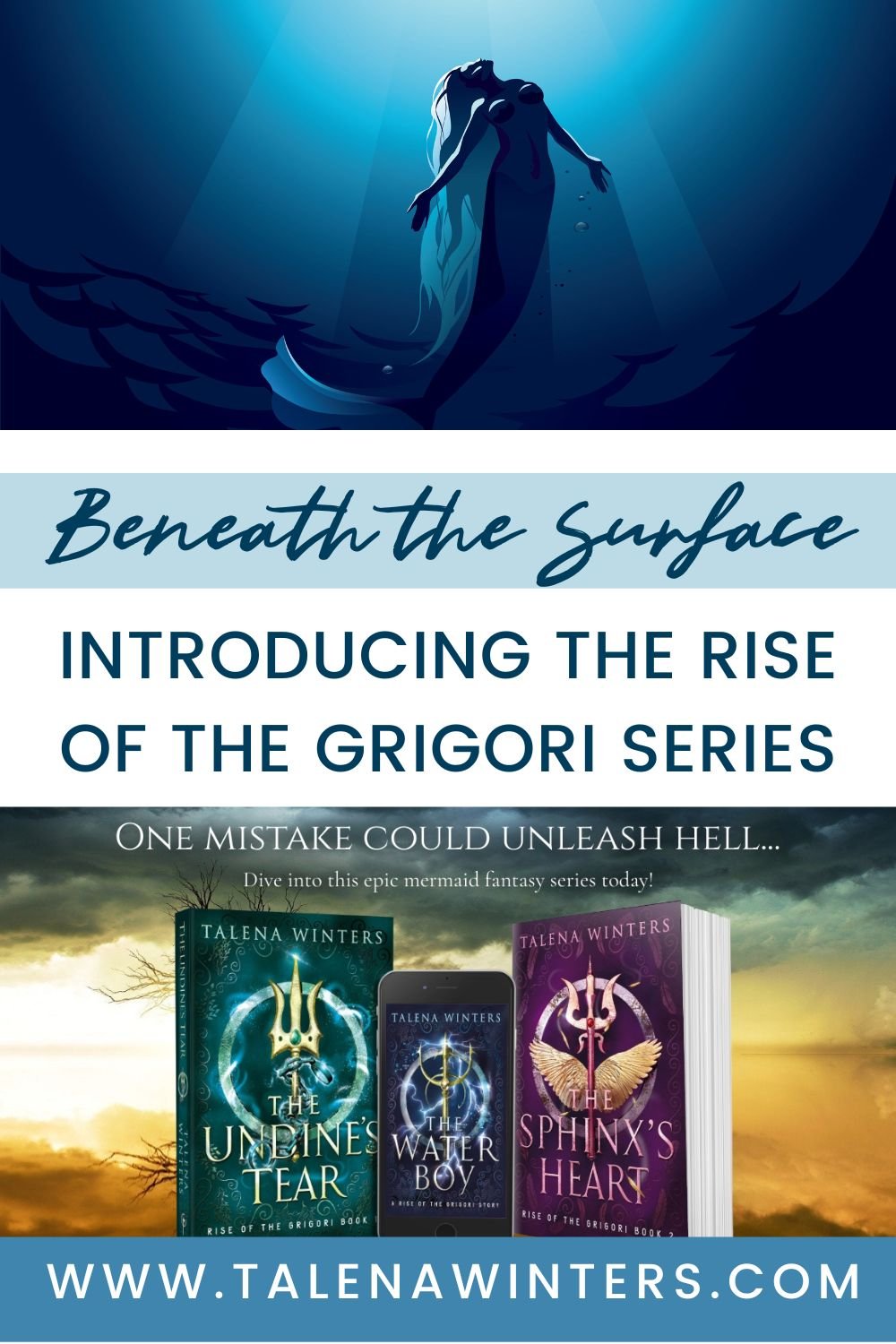 Introducing the Rise of the Grigori Series (Beneath the Surface Book Tour Episode 1)