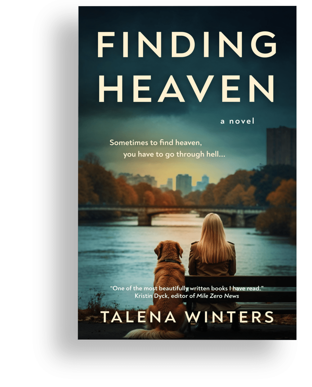 Paperback for gripping romantic women's fiction Finding Heaven: A Novel by Talena Winters. Link opens book description lightbox.