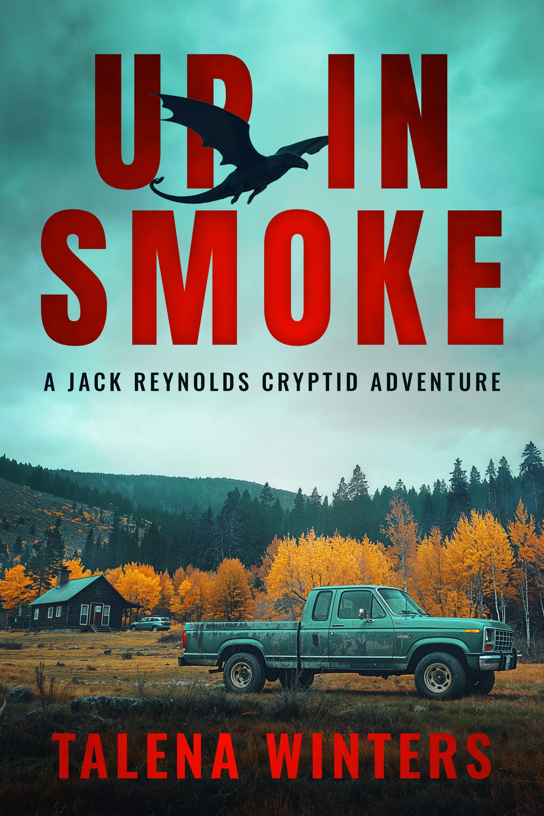  Up in Smoke 

  Genre:  Science fantasy thriller    In this mountain town, there are animals more dangerous than bears…     Jack Reynolds only wants to rebuild bridges with his daughter, who is consulting for the local clean energy research lab. But