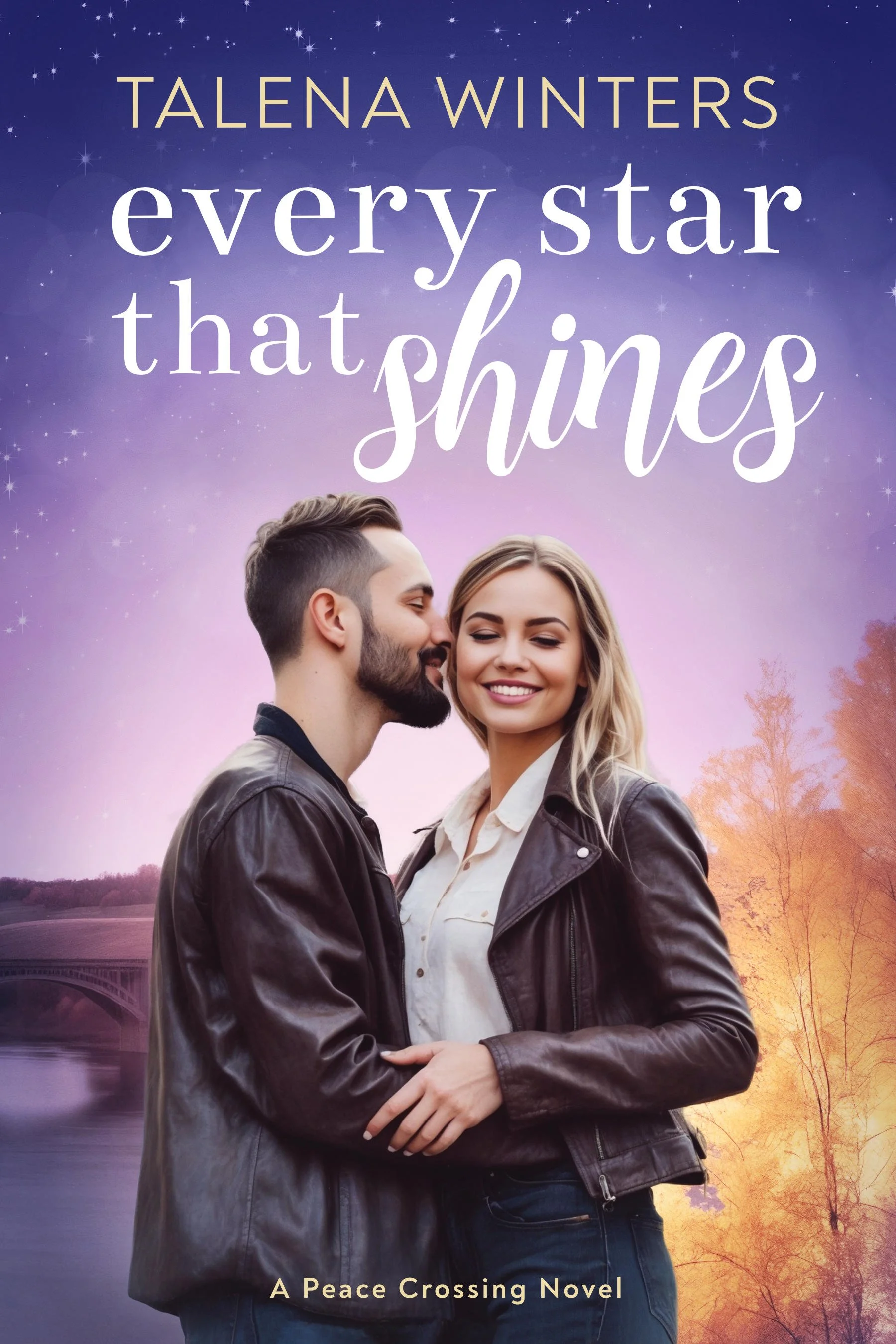 Sweet and clean romantic women's fiction Every Star that Shines (Peace Crossing 1) by Talena Winters.