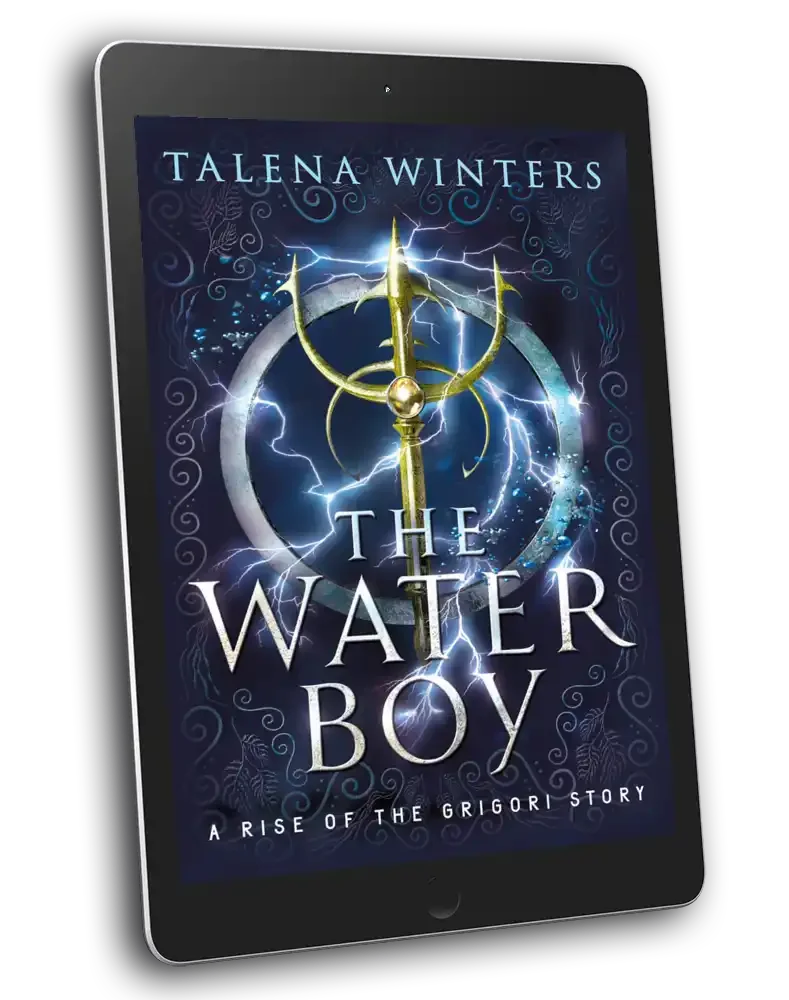Ebook of The Waterboy (A Rise of the Grigori Story) by Talena Winters, a clean young adult epic mermaid fantasy prequel.