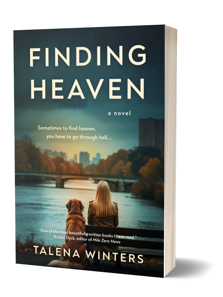 Gripping romantic women's fiction Finding Heaven by Talena Winters. "Sometimes to find heaven, you have to go through hell..."