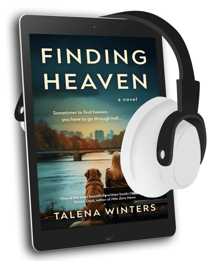 Digitally narrated audiobook of gripping romantic women's fiction Finding Heaven: A Novel.