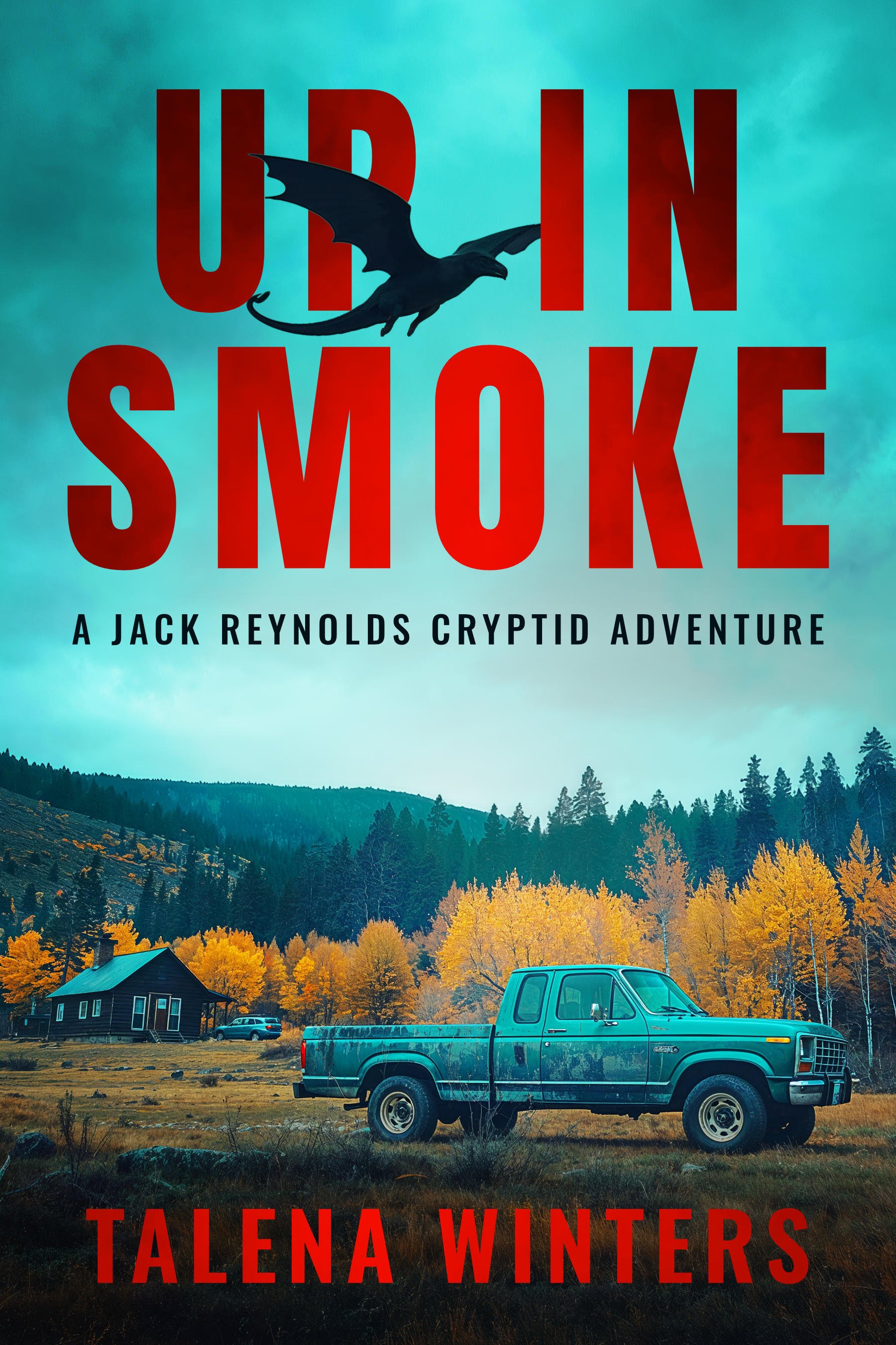  Up in Smoke 

  Genre:  Science fantasy thriller    In this mountain town, there are animals more dangerous than bears…     Jack Reynolds only wants to rebuild bridges with his daughter, who is consulting for the local clean energy research lab. But