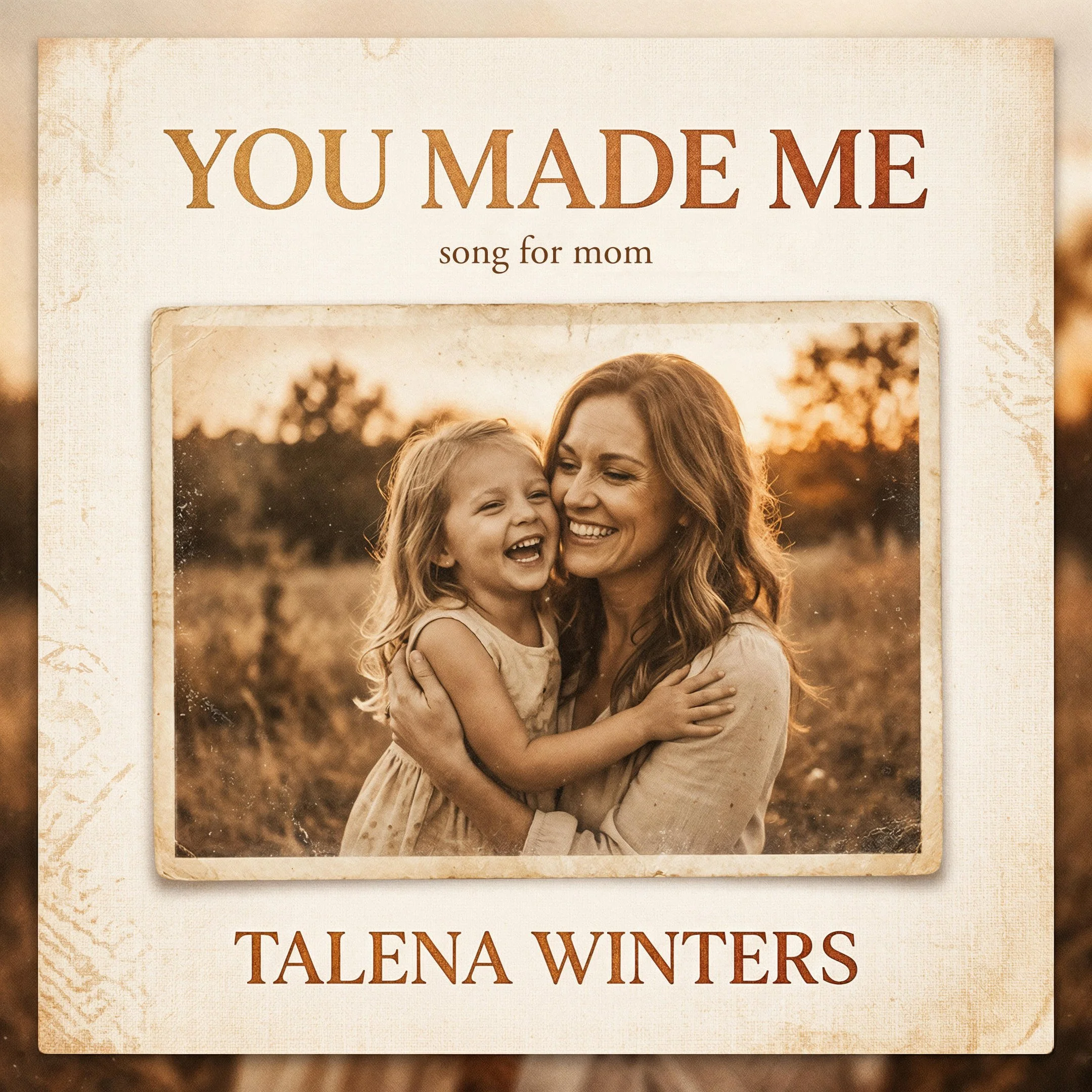 You Made Me (Song for Mom) [Songwriter Demo]: Country Ballad