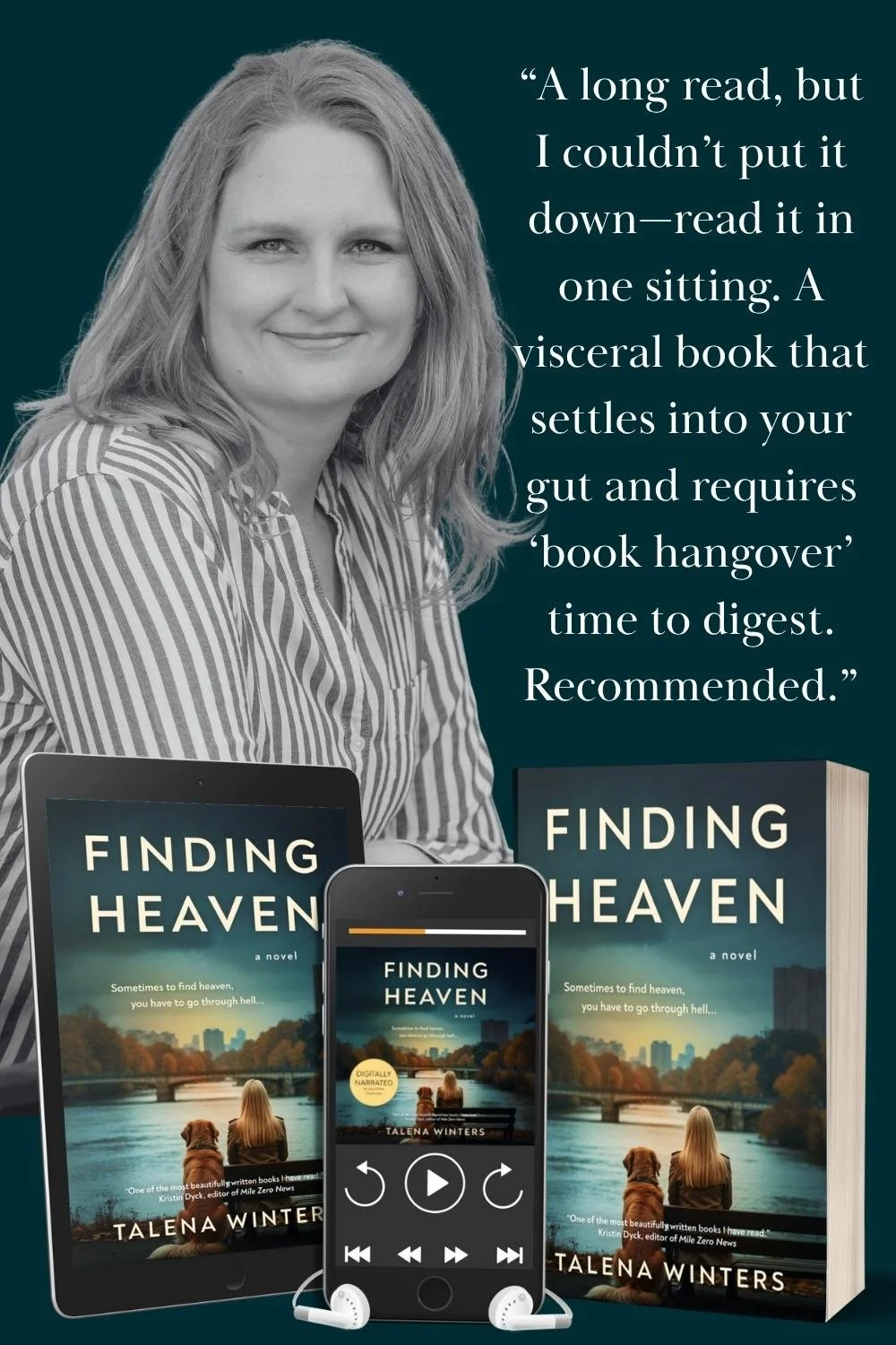 "A long read, but I couldn't put it down—read it in one sitting. A visceral book that settles into your gut and requires 'book hangover' time to digest. Recommended."