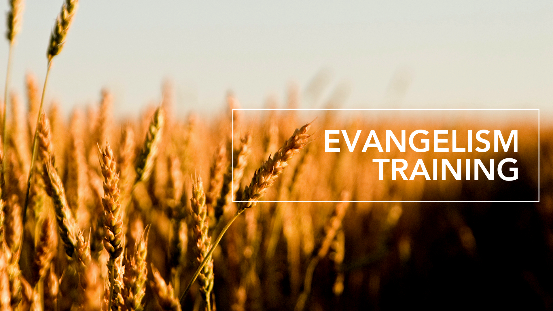 Evangelism Training Lunch