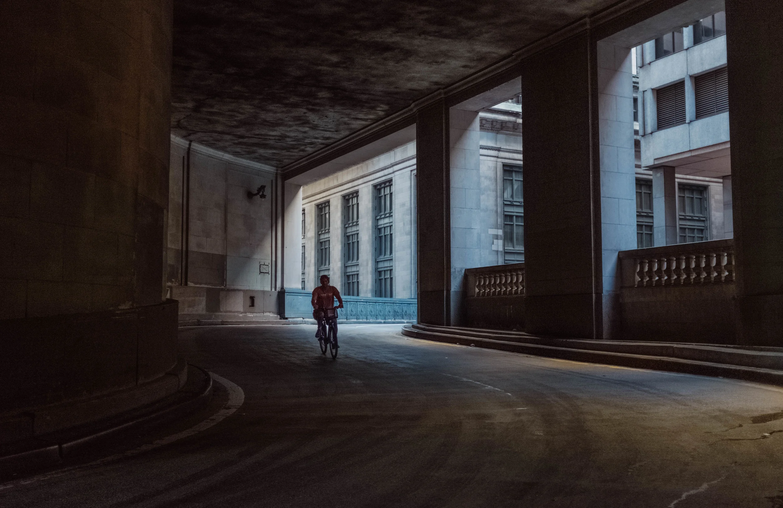 Cyclist, Park Avenue