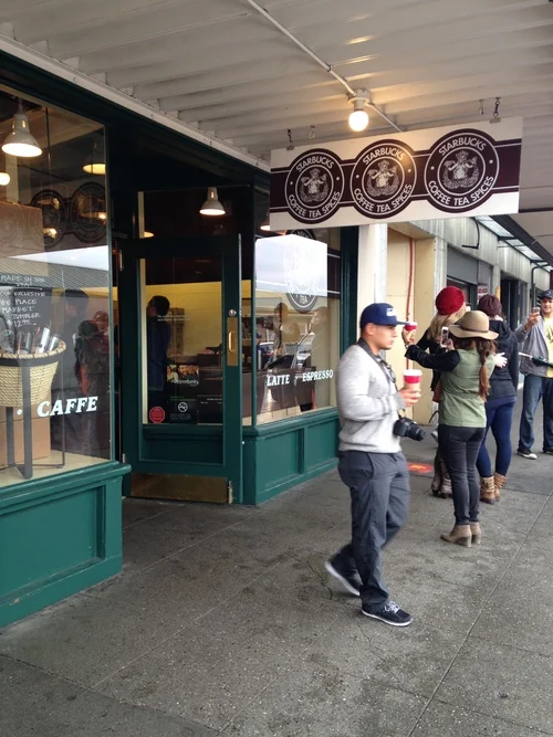  The very first Starbucks 