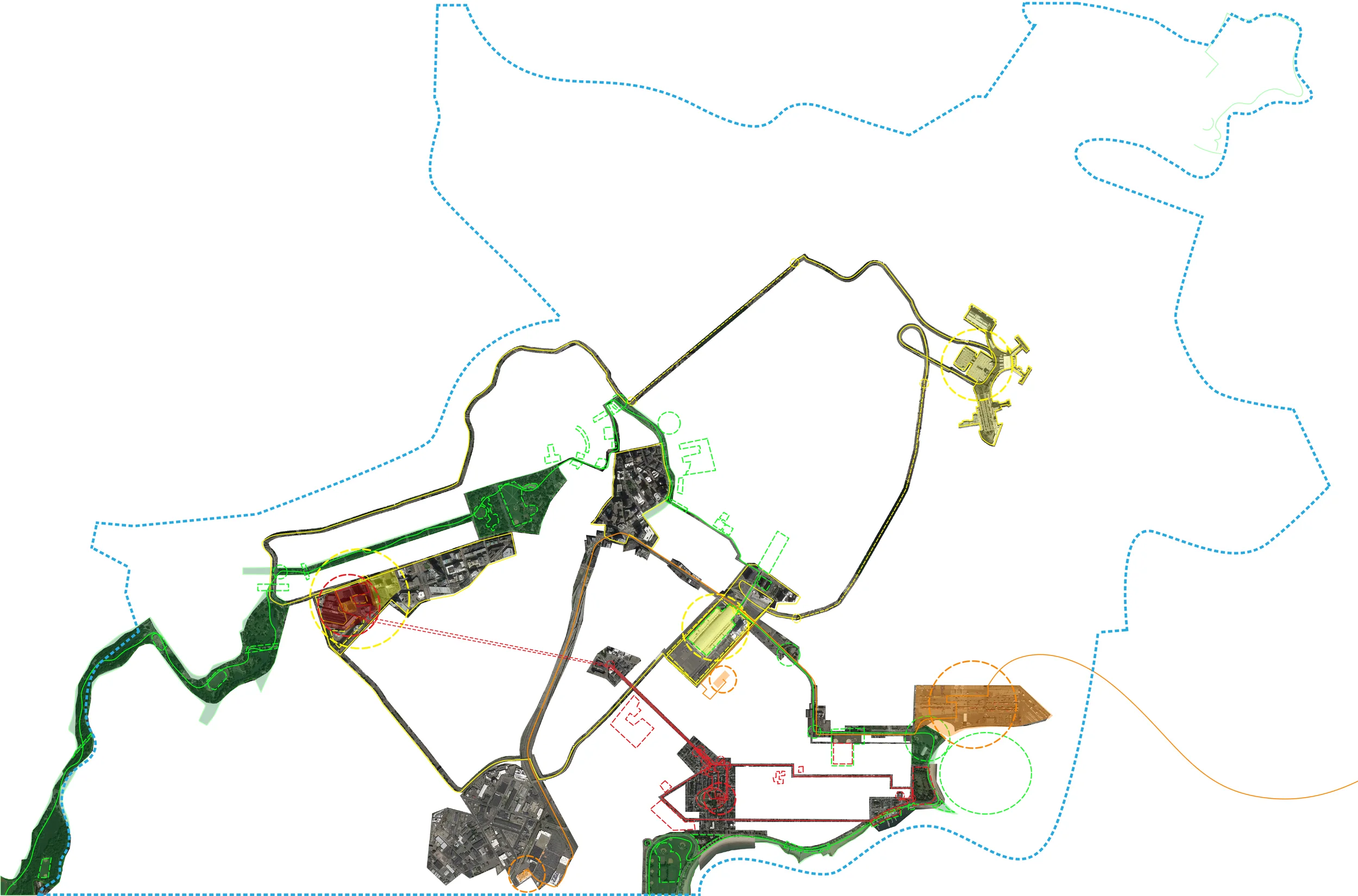 Composite character narrative map of Boston