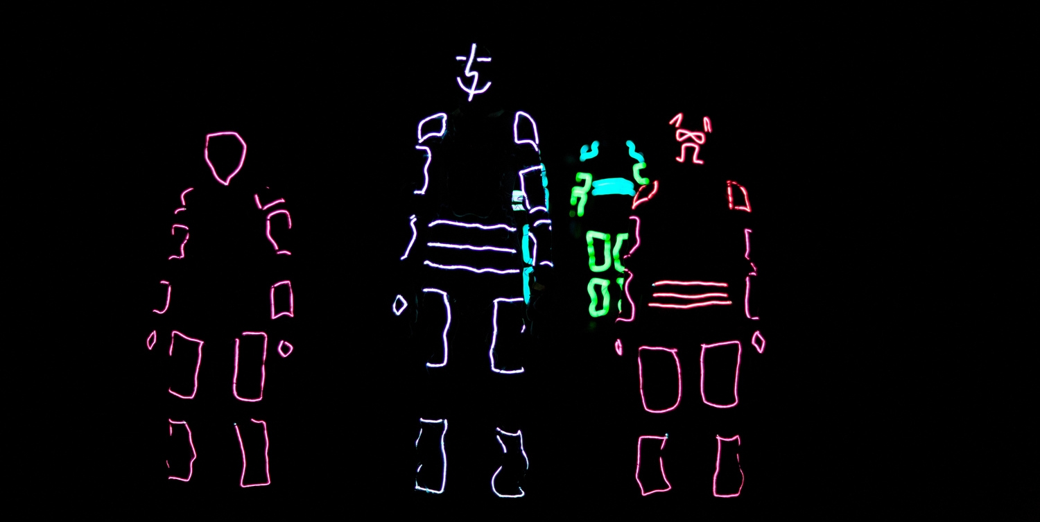 Jonathan Sun Arduino Controlled El Wire Lightsuits For Skule Nite 1t2
