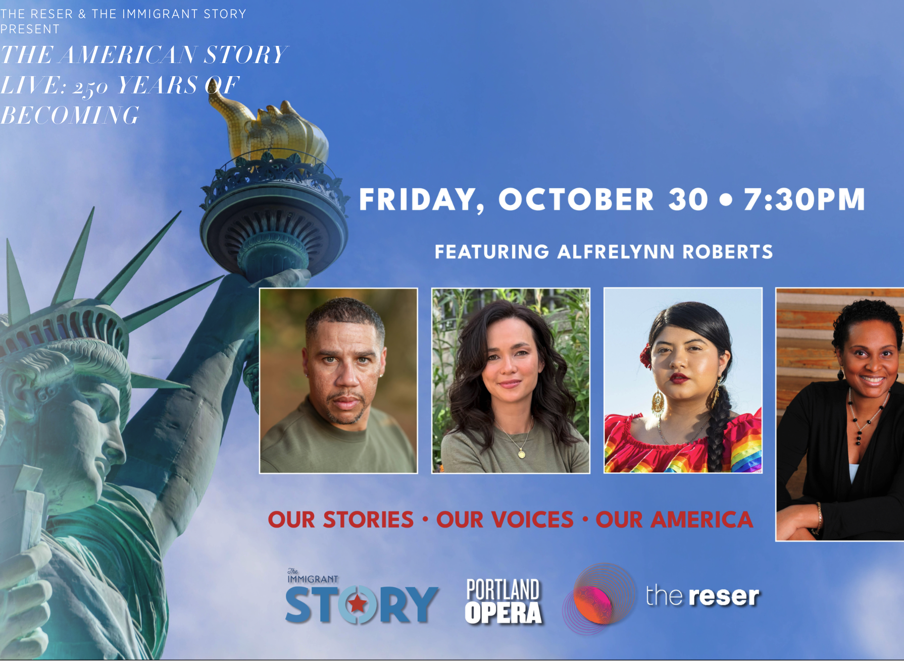 THE AMERICAN STORY LIVE: 250 YEARS OF BECOMING