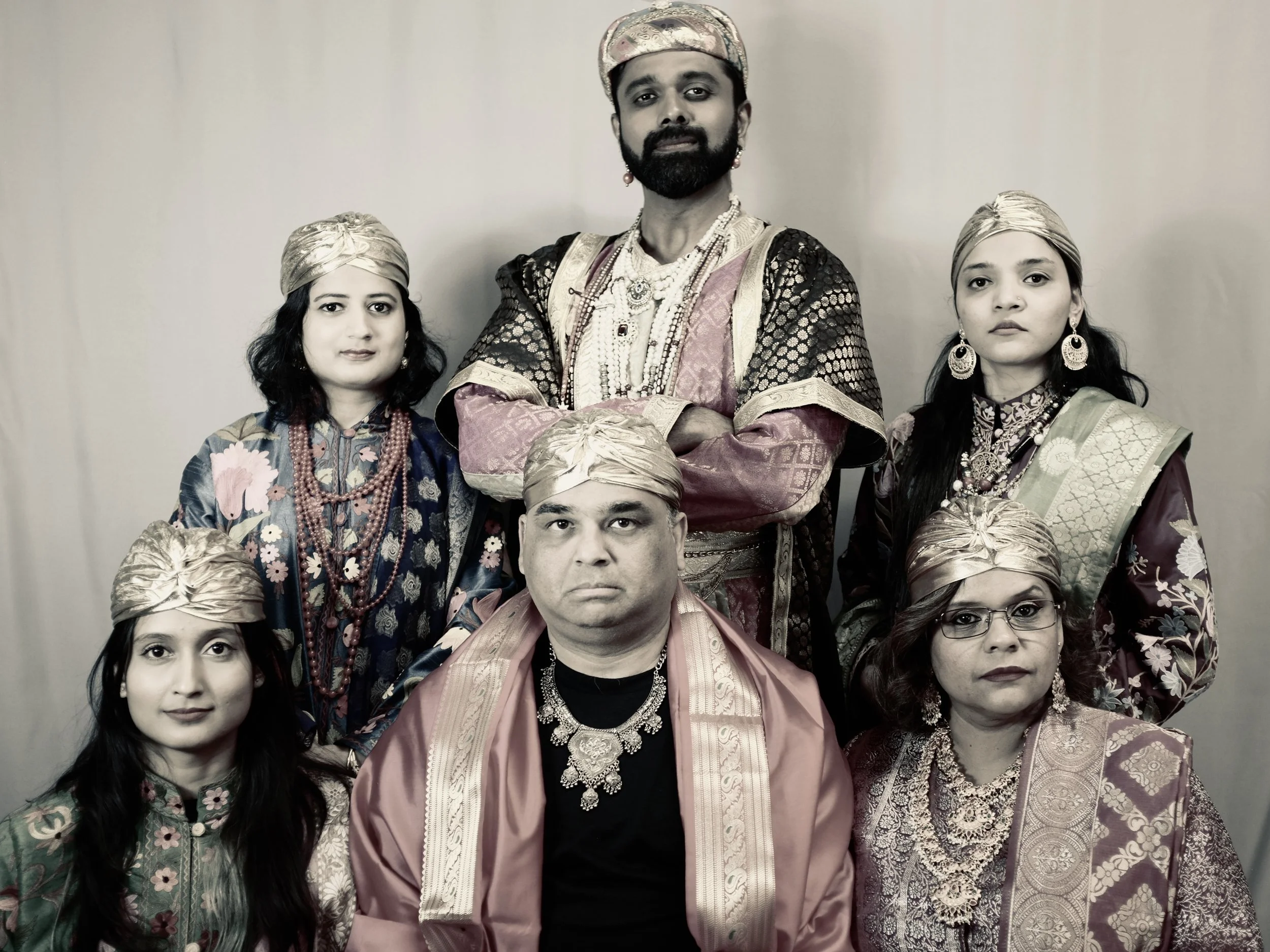 Cast Photo Shoot for TAJ MAHAL KA TENDER — Bay Area Drama Company