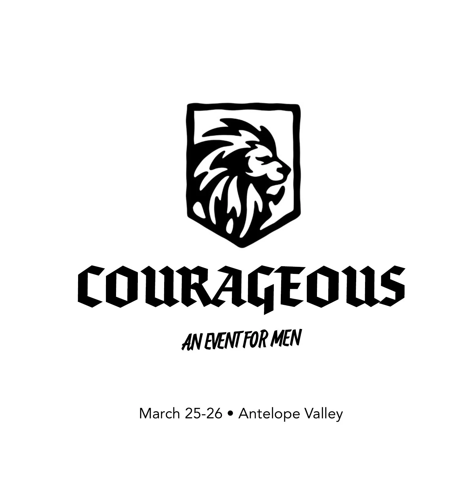 Courageous • An Event for Men