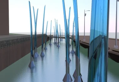 Tracy Sarroff, Docklands commission, 2015