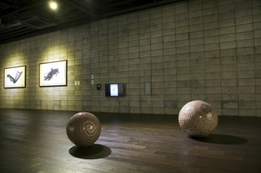 Justine Khamara, Now I Am Radiant People 5 & 3 part of the exhibition Vertigo at POSCO Art Museum, Seoul, South Korea.