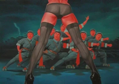 Guo Jian, Untitled , 2007, oil on canvas, 152 x 213 cm