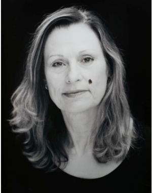 Julie Rrap, Self-portrait with mouche , 2013, pigment ink-jet print on cotton paper, 127 x 105 cm